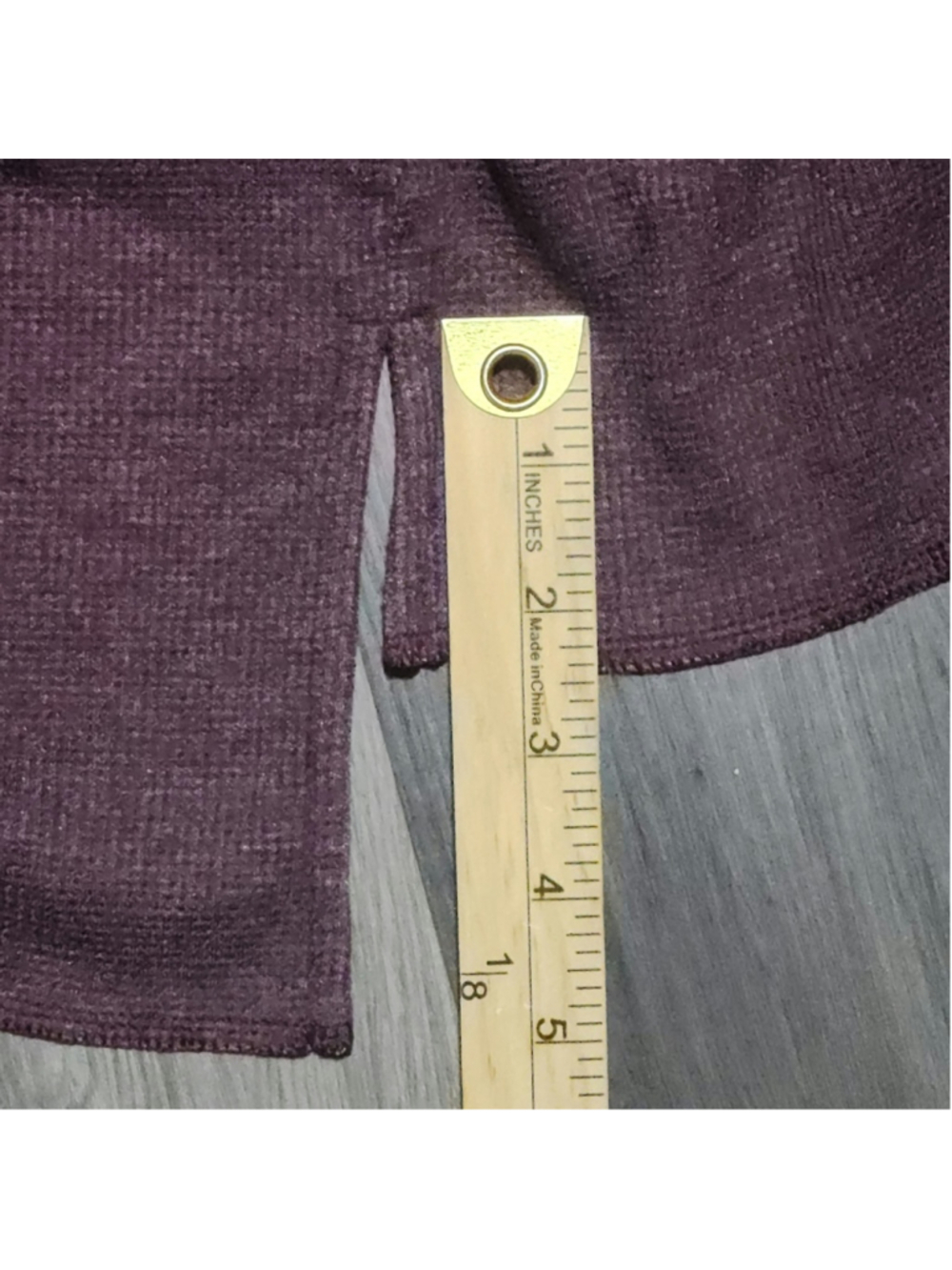 American Eagle Purple Turtleneck Long Sleeve Shirt Small - Picture 5 of 7